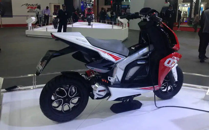 TVS XL electric scooter