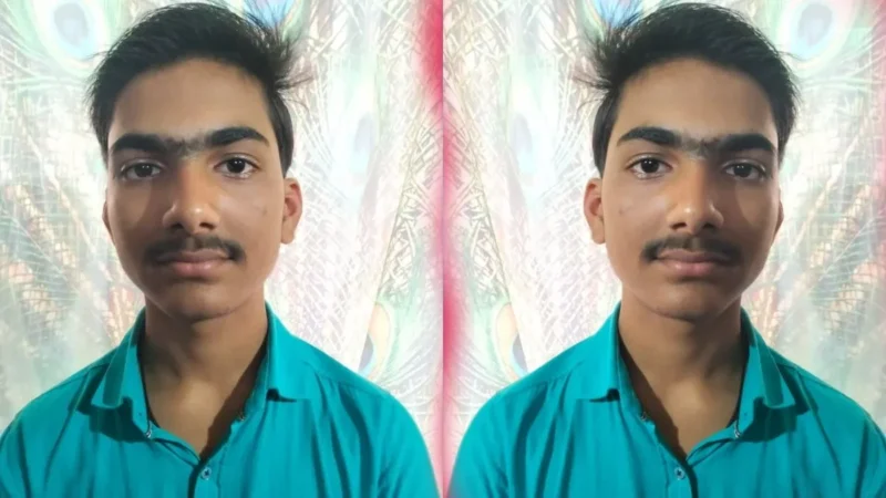 Bihar Matric 7th topper Shivam Kumar Chaudhary from Darbhanga
