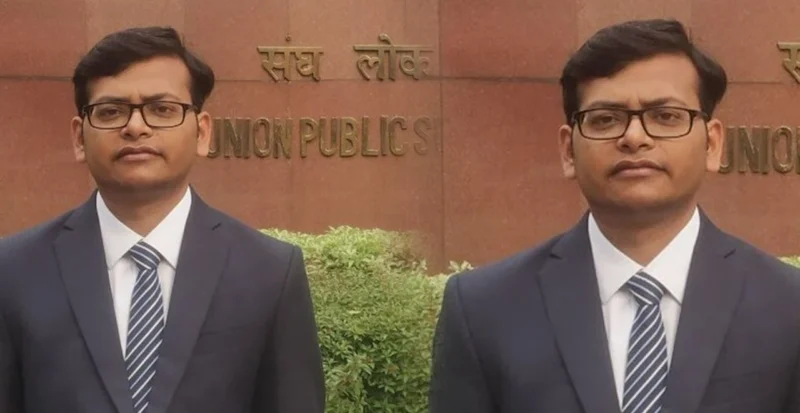 IAS Sandeep Kumar After 3 Failed UPSC Attempts, Ranks 601 in Results.