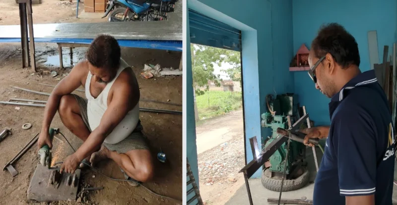 Started his own business after learning from his father