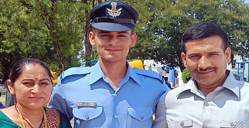 Indian Airforce Flying Officer Ajay Kumar