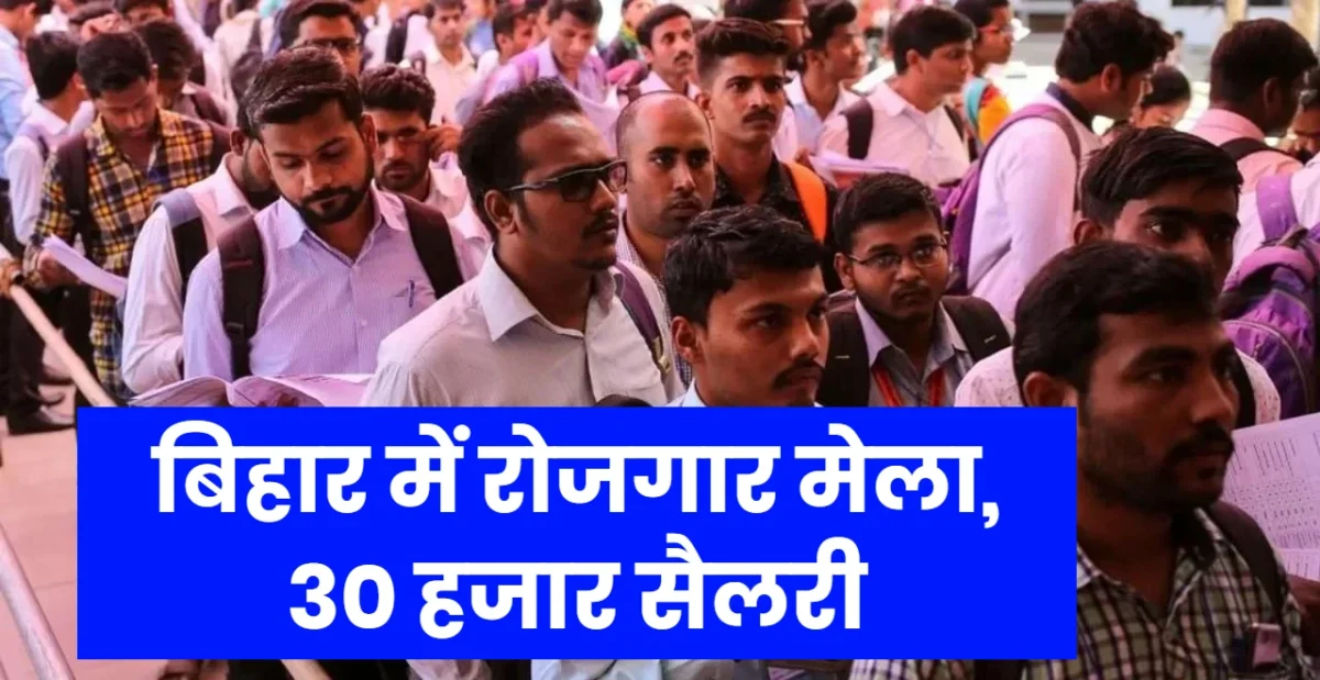 बिहार के जमुई जिले में रोजगार मेला