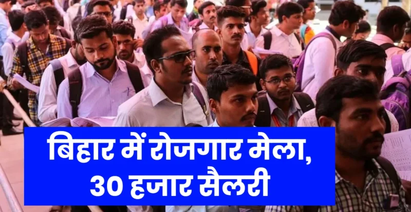 बिहार के जमुई जिले में रोजगार मेला